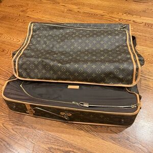 Louis Vuitton Brown Monogram Travel Bag